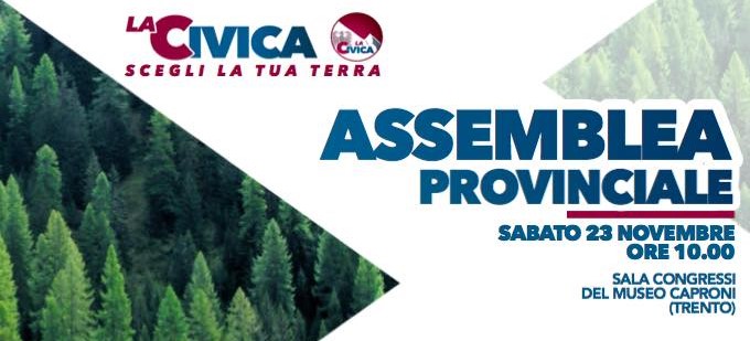 Prima Assemblea provinciale de La&nbsp;Civica